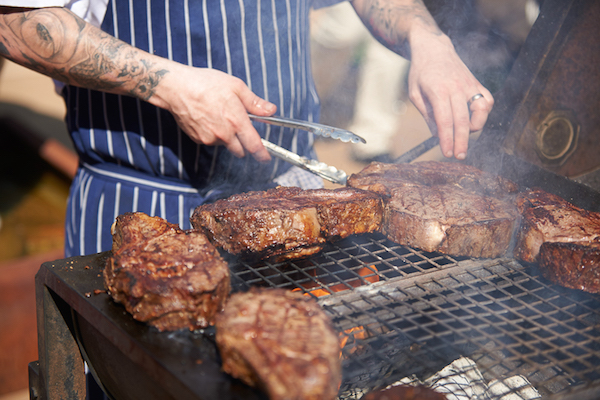 barbeque steaks