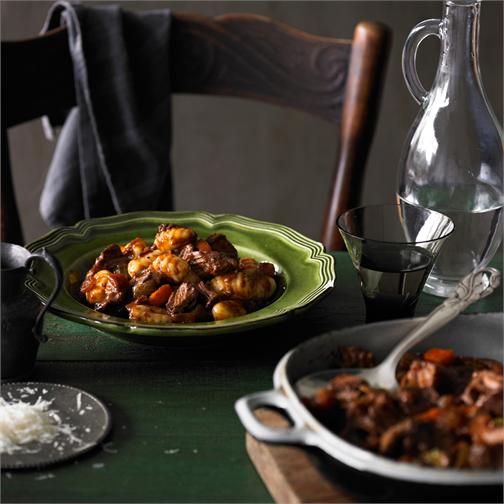 gravy beef gnocchi