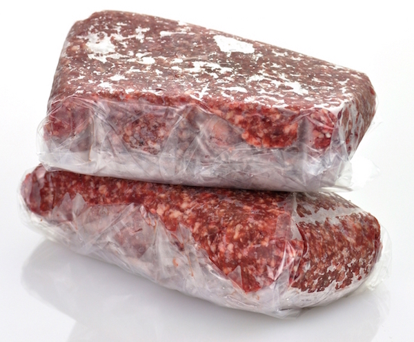 Beef defrosting