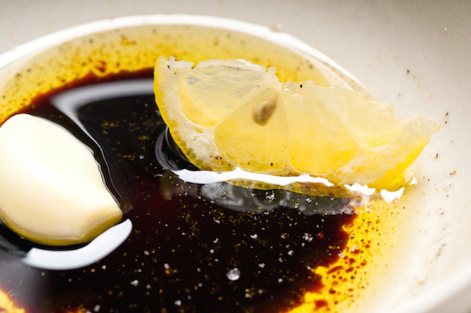 Beef marinade acid