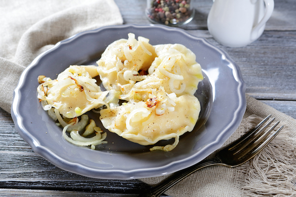Beef pierogi Poland