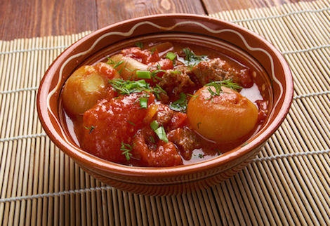 Greek beef stifado