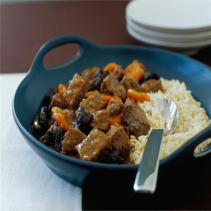 Fruity beef stew