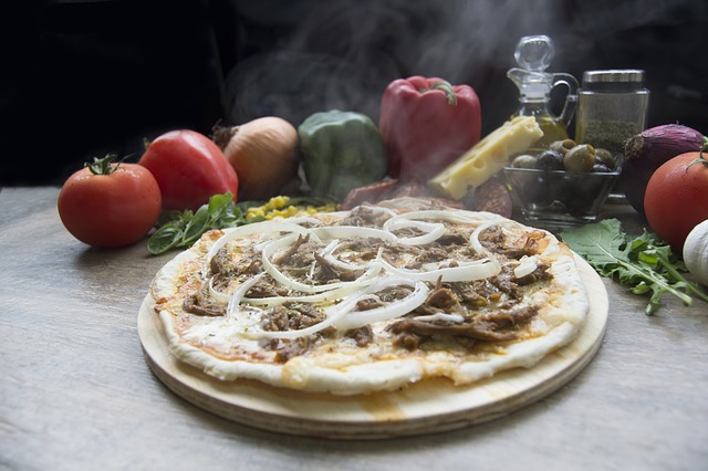 shredded beef pizza