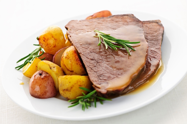 christmas roast beef