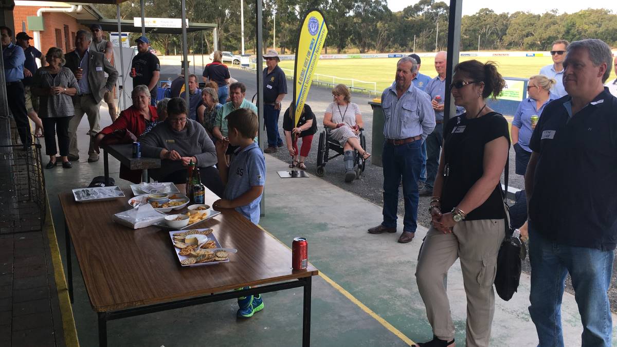 white ribbon bbq