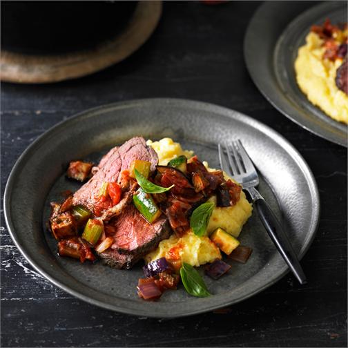 pesto roasted rump