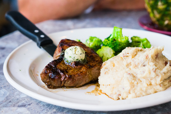 Steak toppings