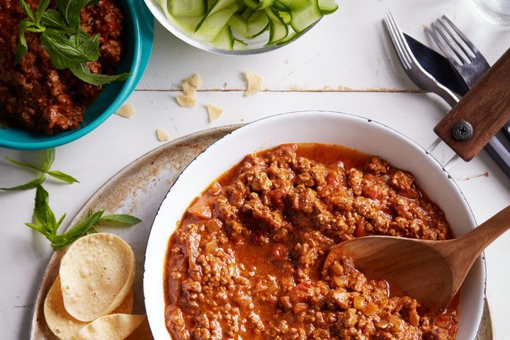 indian beef mince curry