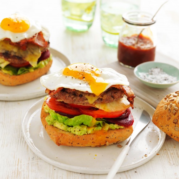 Aussie burger