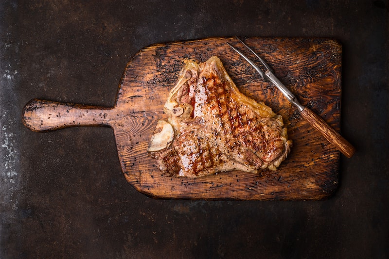 Bone-in steak